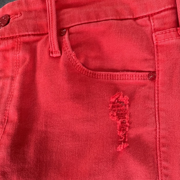 MOTHER, The Looker Ankle Fray Blow by Blow jean - Picture 3 of 10